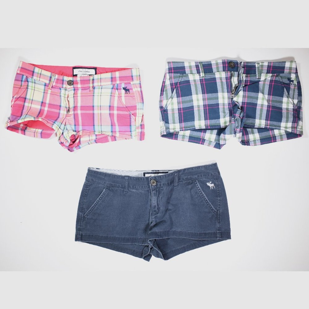 Abercrombie Cute Stretch Shorts (Pack of 3)